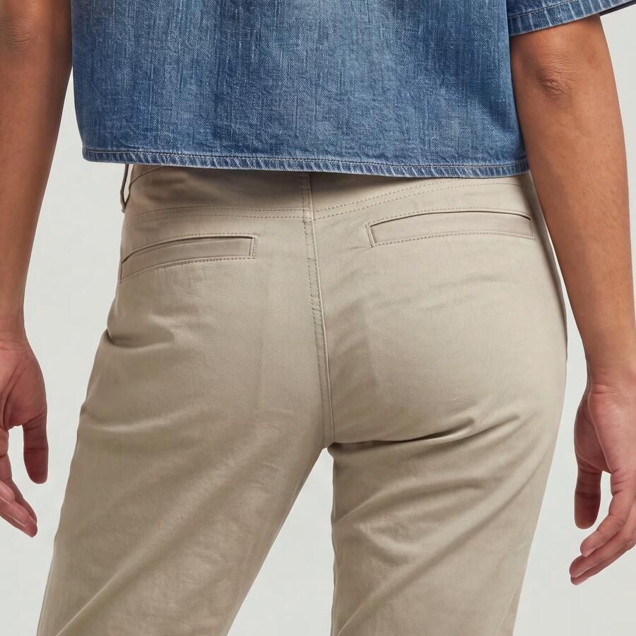 G-Star RAW Kate Boyfriend Chino Beige Dames - Foto 3