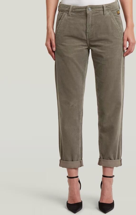 G-Star Raw Boyfriend fit corduroy broek model 'Kate' - Foto 2