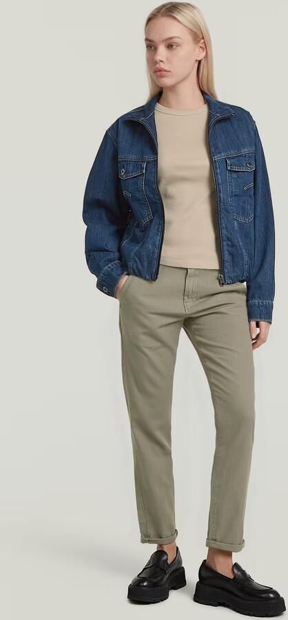 G-Star Raw straight fit chino van puur katoen - Foto 8