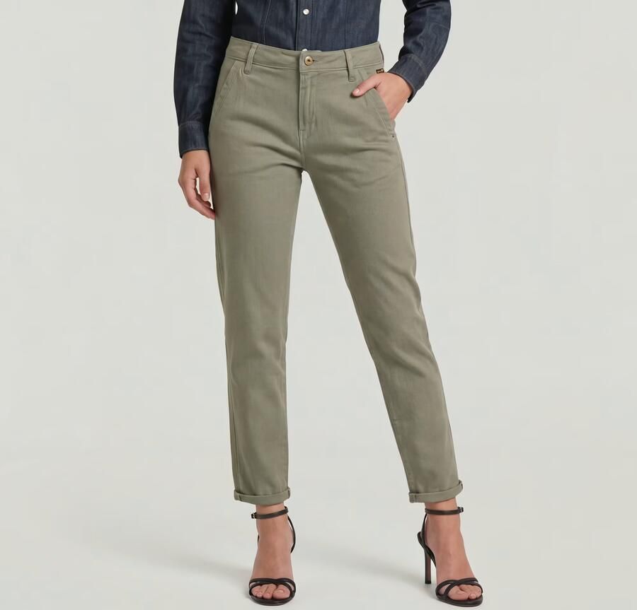 G-Star Raw straight fit chino van puur katoen - Foto 7