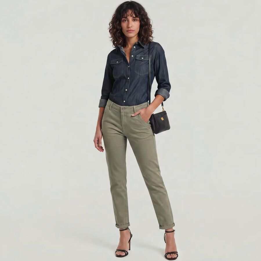 G-Star Raw straight fit chino van puur katoen - Foto 5
