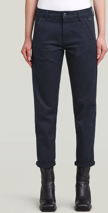 G-Star RAW Kate Boyfriend Chino Donkerblauw Dames
