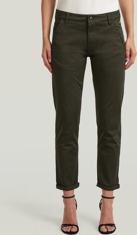 G-Star RAW Kate Boyfriend Chino Grijs Dames