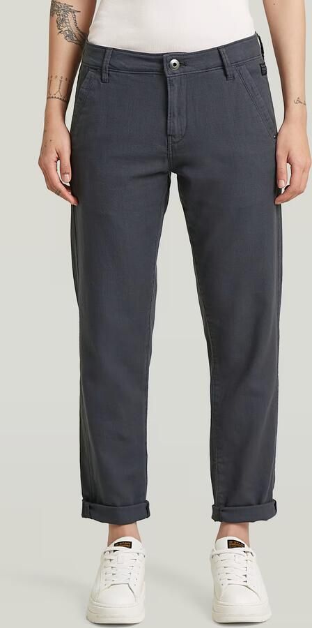 G-Star RAW Kate Boyfriend Chino Grijs Dames