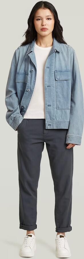 G-Star RAW Kate Boyfriend Chino Grijs Dames - Foto 6
