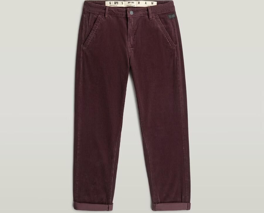 G-Star RAW Kate Boyfriend Chino Paars Dames - Foto 4