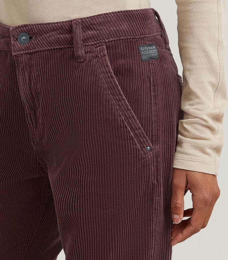 G-Star RAW Kate Boyfriend Chino Paars Dames - Foto 3
