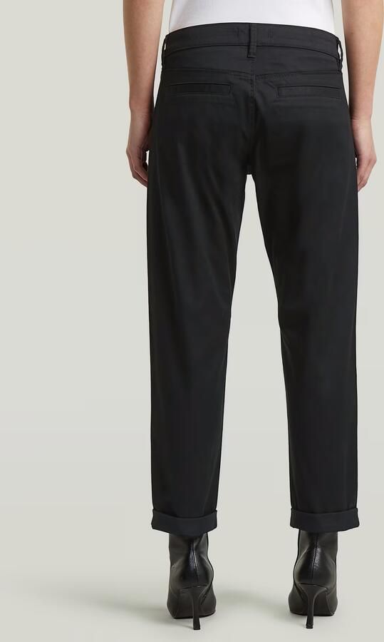 G-Star RAW Kate Boyfriend Chino Zwart Dames - Foto 4