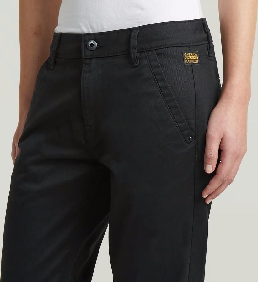 G-Star RAW Kate Boyfriend Chino Zwart Dames - Foto 2