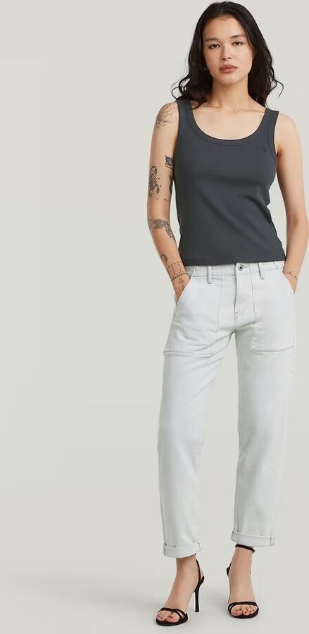 G-Star RAW Kate Boyfriend Fatigue Jeans Lichtblauw Dames - Foto 9