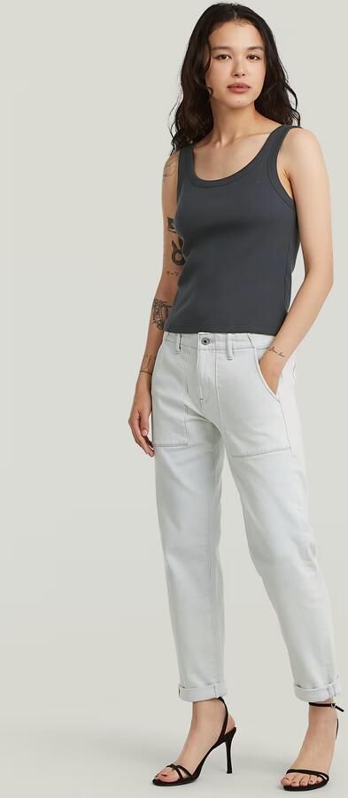 G-Star RAW Kate Boyfriend Fatigue Jeans Lichtblauw Dames - Foto 10