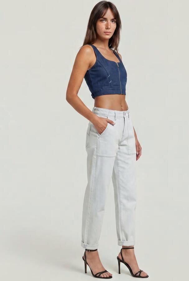 G-Star RAW Kate Boyfriend Fatigue Jeans Lichtblauw Dames - Foto 11