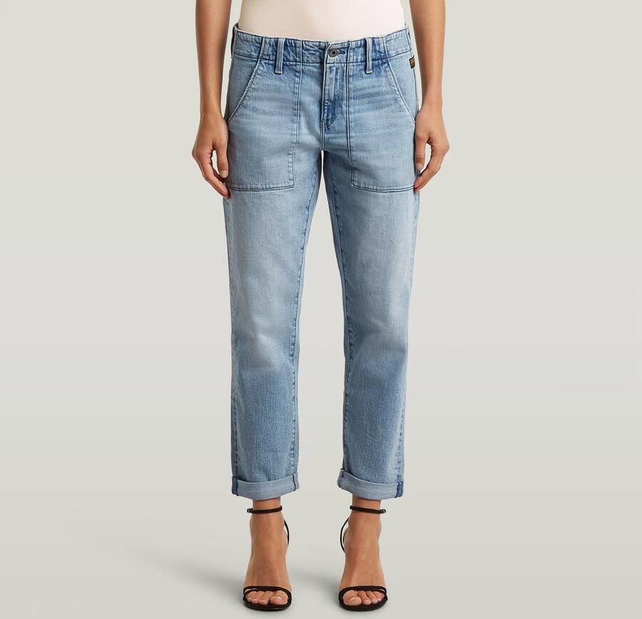 G-Star RAW Kate Boyfriend Fatigue Jeans Midden blauw Dames