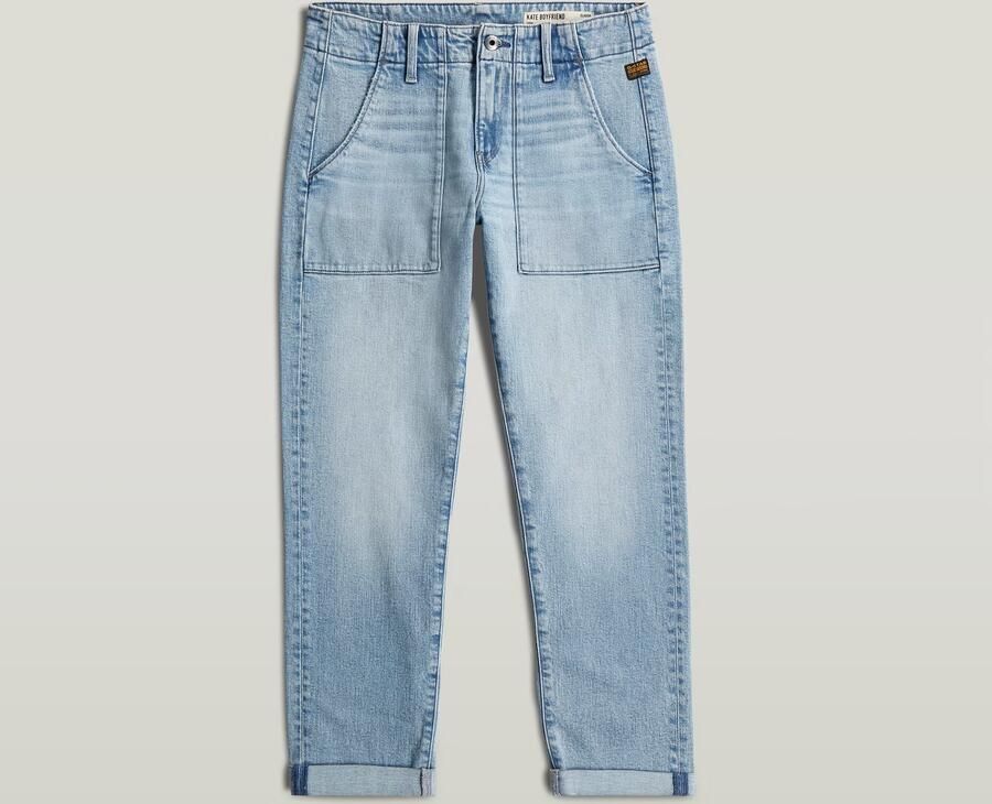 G-Star RAW Kate Boyfriend Fatigue Jeans Midden blauw Dames - Foto 6