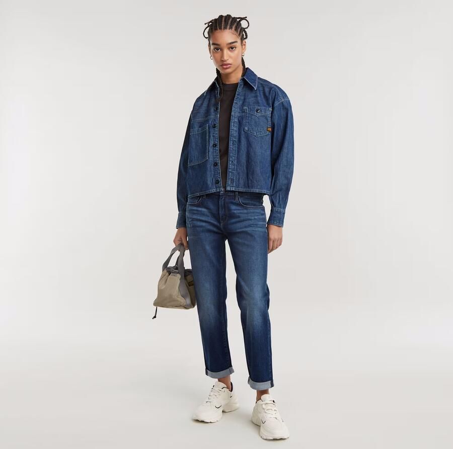G-Star RAW Boyfriendjeans Kate Katoen-stretch denim kwaliteit voor meer draagcomfort - Foto 7