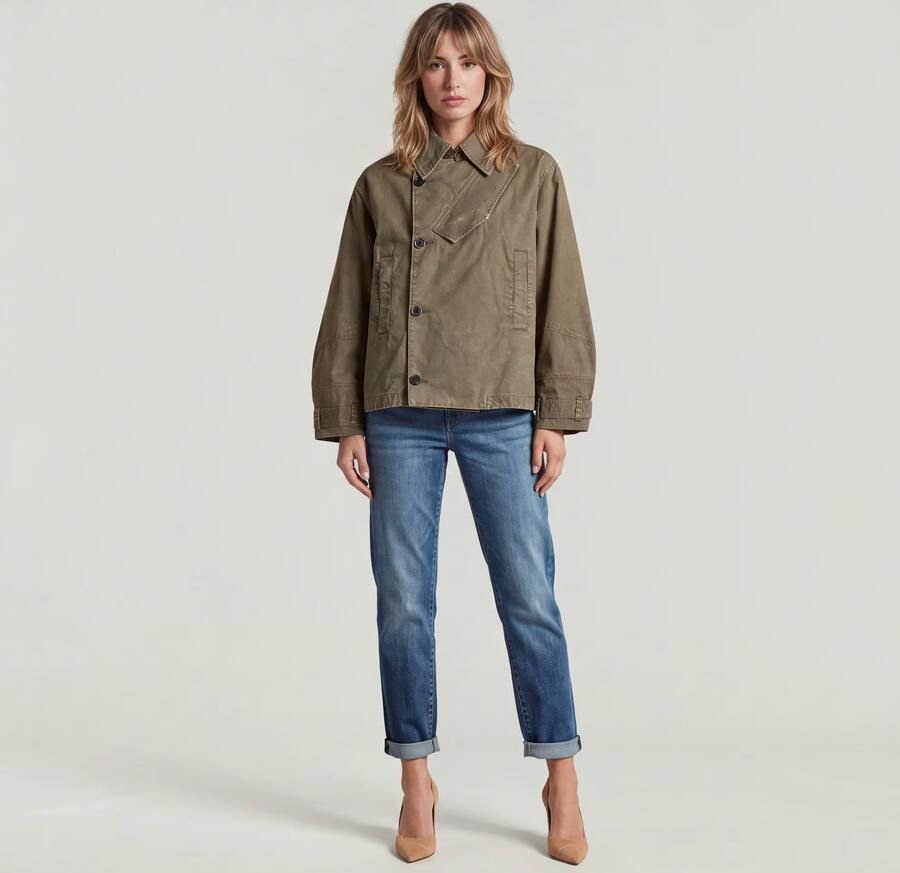G-Star RAW Boyfriendjeans Kate Katoen-stretch denim kwaliteit voor meer draagcomfort - Foto 10