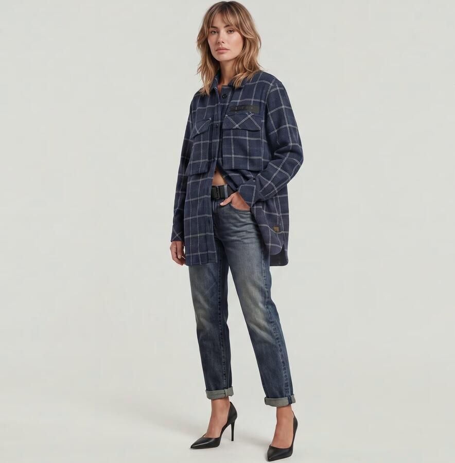 G-Star RAW Boyfriendjeans Kate Katoen-stretch denim kwaliteit voor meer draagcomfort - Foto 10