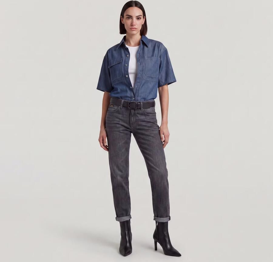 G-Star RAW Kate Boyfriend Jeans Grijs Dames - Foto 5