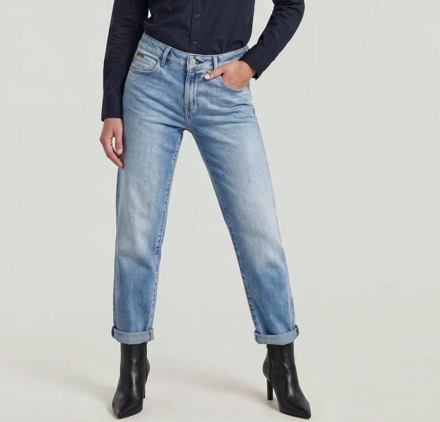 G-Star RAW Kate Boyfriend Jeans II Midden blauw Dames - Foto 4