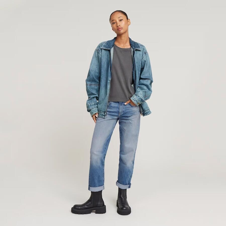 G-Star RAW Kate Boyfriend Jeans Midden blauw Dames - Foto 2