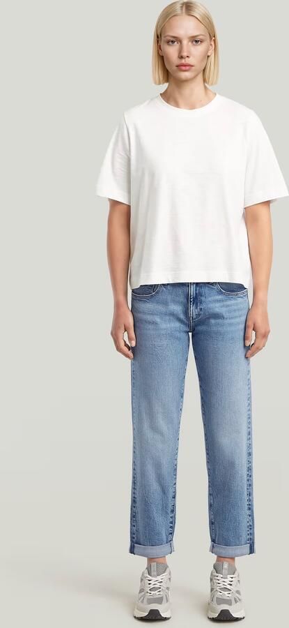 G-Star Raw Straight fit jeans met logopatch model 'Kate' - Foto 7