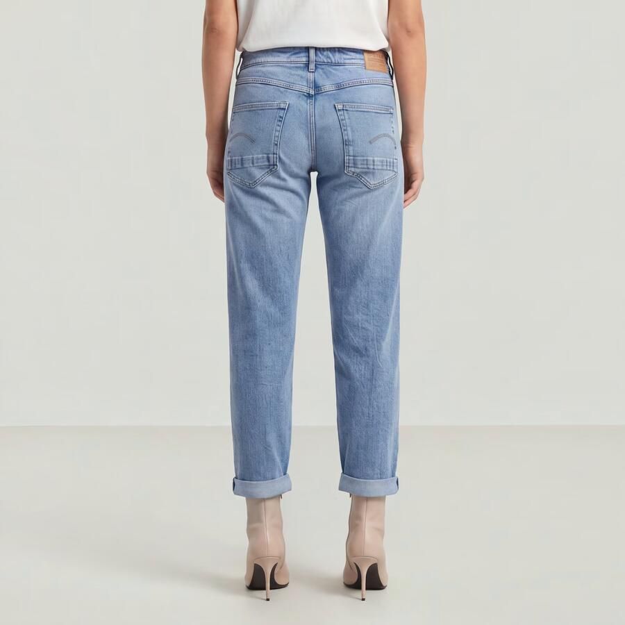 G-Star Raw Straight fit jeans met logopatch model 'Kate' - Foto 11