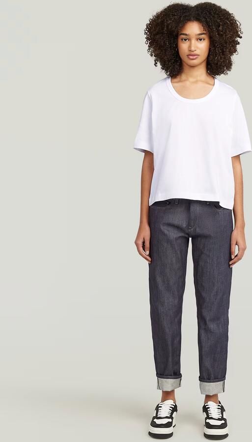 G-Star RAW Kate Boyfriend Selvedge Jeans Donkerblauw Dames - Foto 4