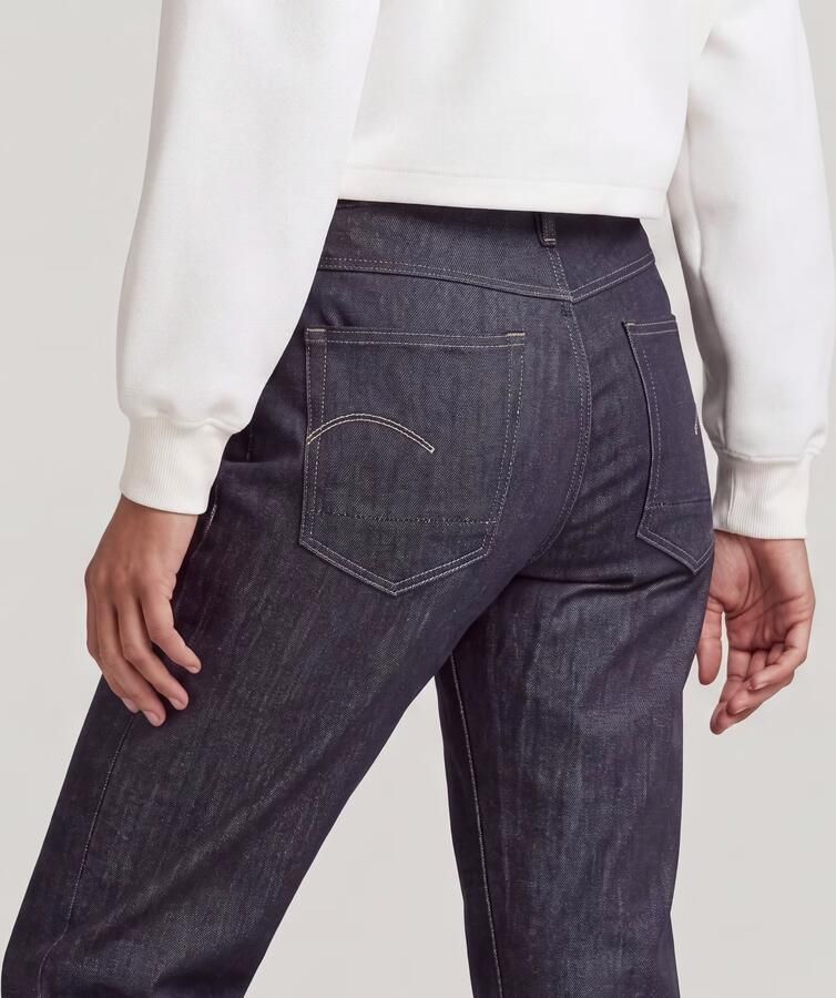 G-Star RAW Kate Boyfriend Selvedge Jeans Donkerblauw Dames - Foto 5