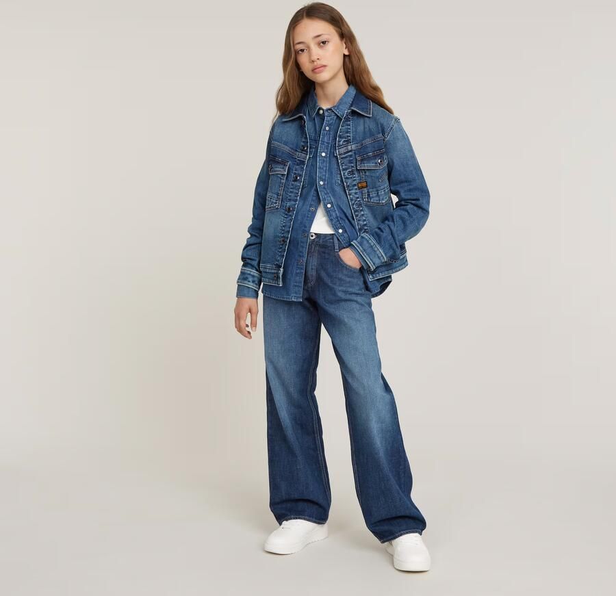 G-Star RAW Kids Unisex Dakota Jack Midden blauw jongens - Foto 3