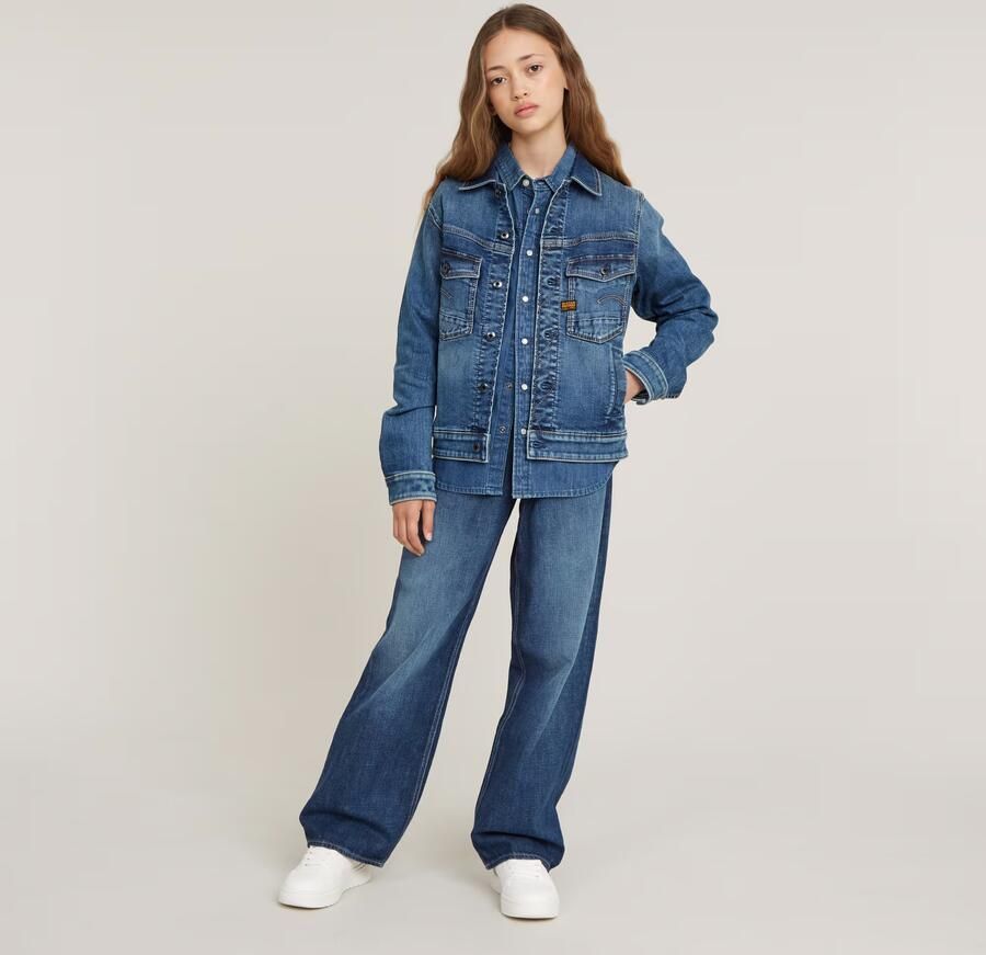 G-Star RAW Kids Unisex Dakota Jack Midden blauw jongens - Foto 4