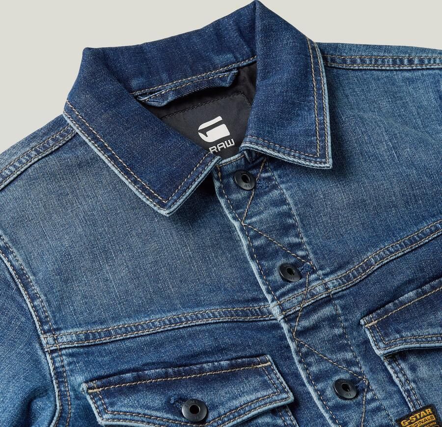 G-Star RAW Kids Unisex Dakota Jack Midden blauw jongens - Foto 5