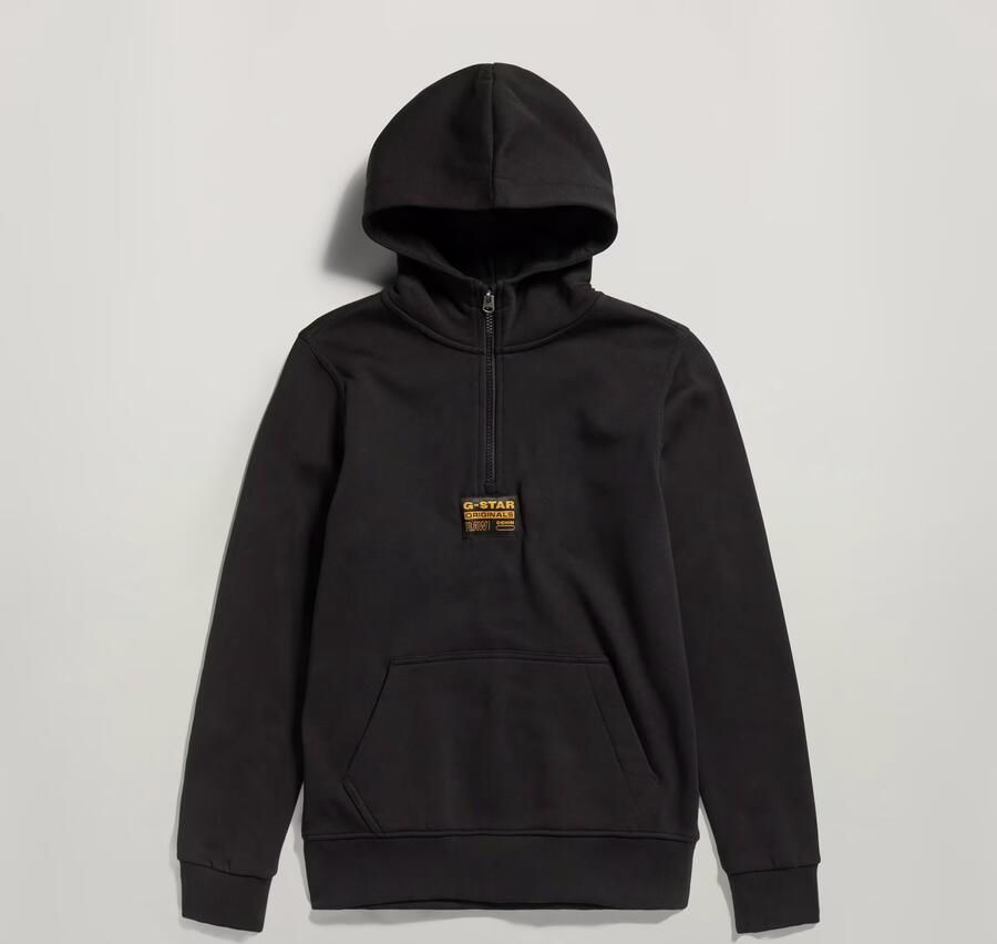 G-Star RAW Kids Unisex Hooded Zip Sweater Zwart jongens - Foto 5