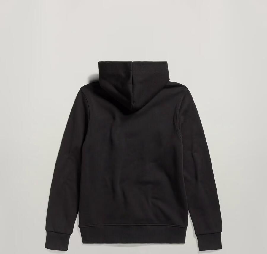 G-Star RAW Kids Unisex Hooded Zip Sweater Zwart jongens - Foto 4