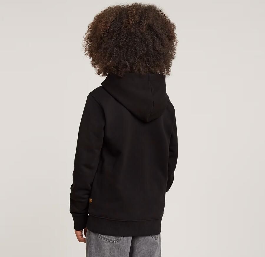G-Star RAW Kids Unisex Hoodie Jacket Met Rits Zwart jongens - Foto 3