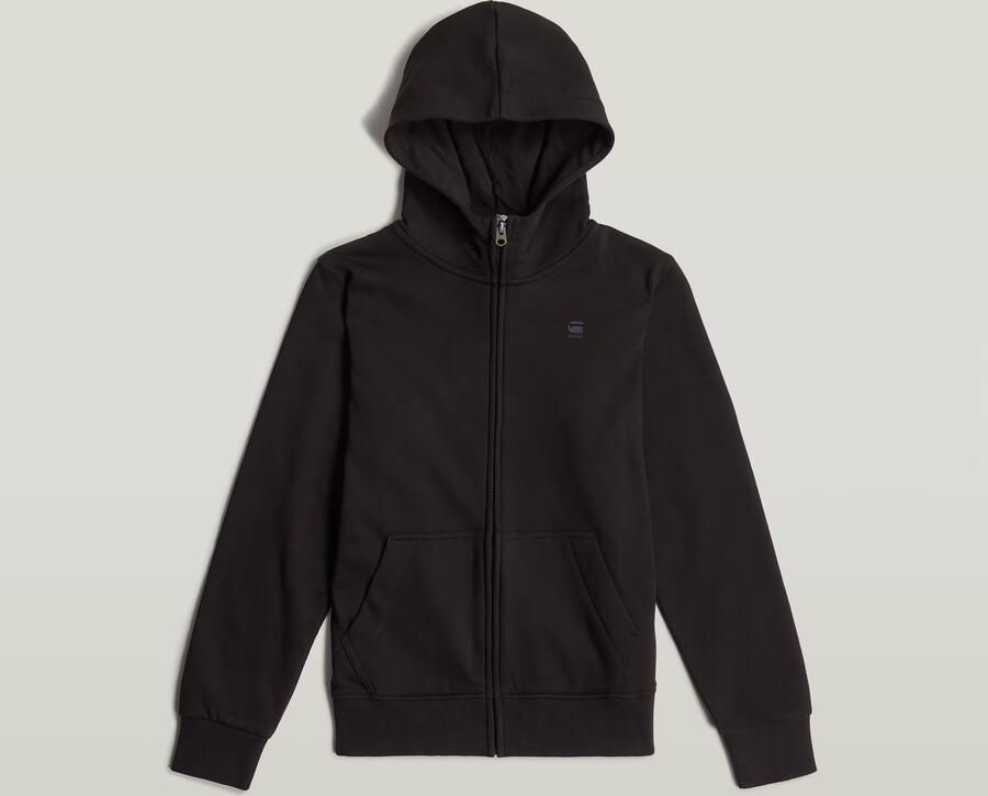 G-Star RAW Kids Unisex Hoodie Jacket Met Rits Zwart jongens - Foto 6