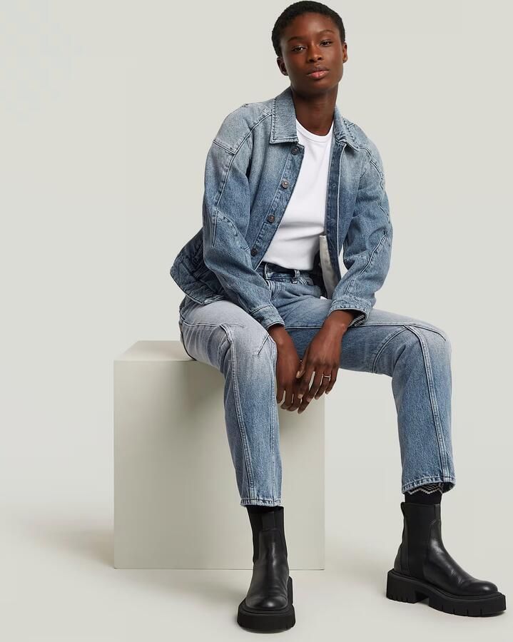G-Star RAW Kitoh 3D Jack Lichtblauw Dames - Foto 4