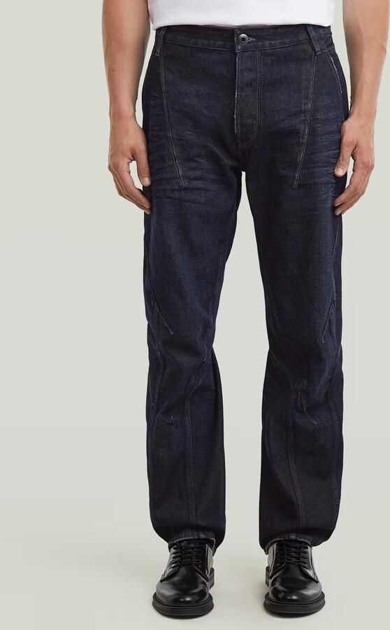 G-Star RAW Kitoh Relaxed Tapered Jeans Donkerblauw Heren
