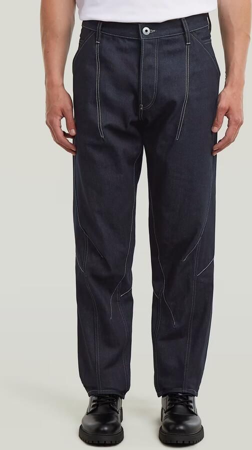 G-Star RAW Kitoh Relaxed Tapered Jeans Donkerblauw Heren