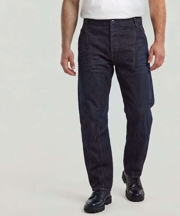 G-Star RAW Kitoh Relaxed Tapered Jeans Donkerblauw Heren - Foto 6