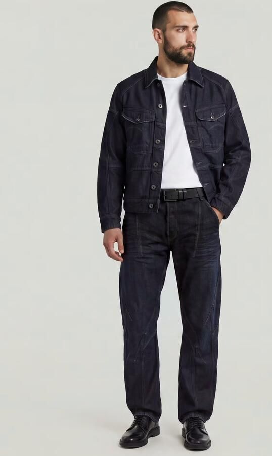 G-Star RAW Kitoh Relaxed Tapered Jeans Donkerblauw Heren - Foto 7