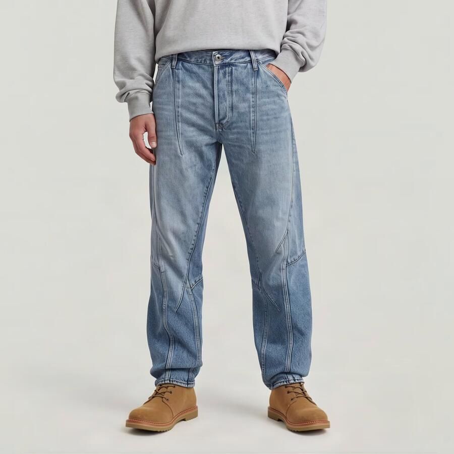 G-Star RAW Kitoh Relaxed Tapered Jeans Lichtblauw Heren - Foto 4
