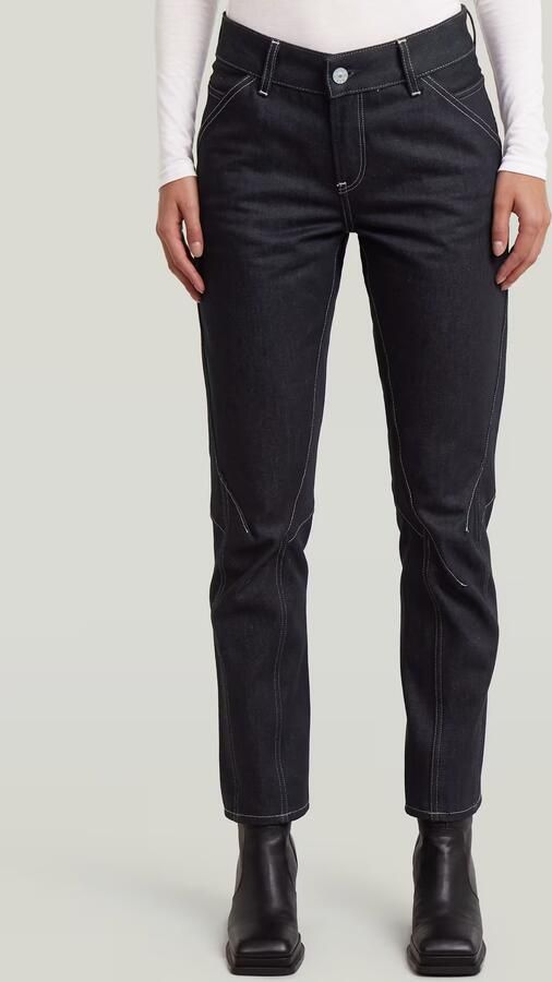 G-Star RAW Kitoh Slim Jeans Donkerblauw Dames