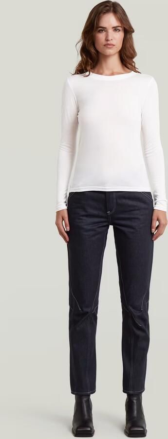 G-Star RAW Kitoh Slim Jeans Donkerblauw Dames - Foto 8