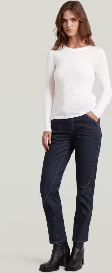 G-Star RAW Kitoh Slim Jeans Donkerblauw Dames - Foto 7