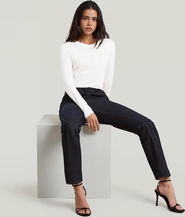 G-Star RAW Kitoh Slim Jeans Donkerblauw Dames - Foto 5