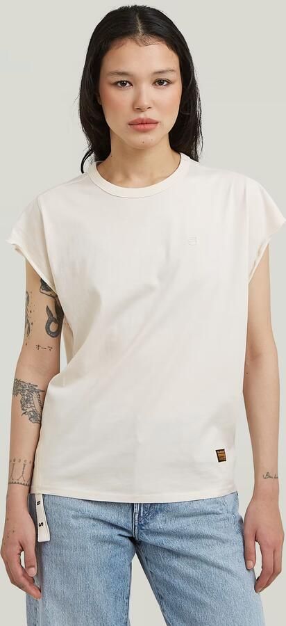 G-Star RAW Knot T-Shirt Beige Dames