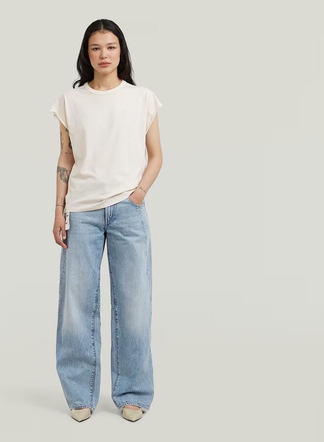 G-Star RAW Knot T-Shirt Beige Dames - Foto 5