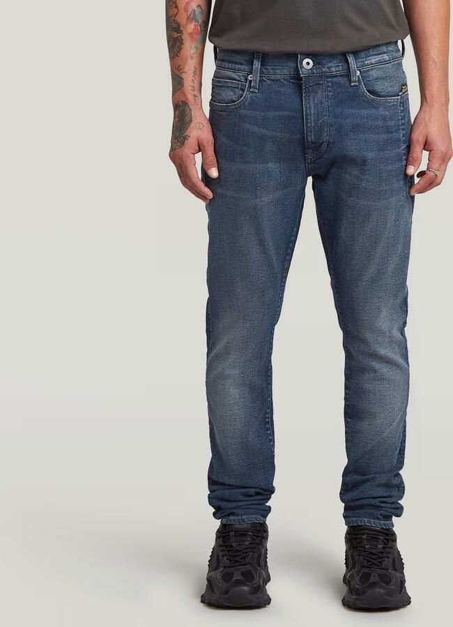 G-Star RAW Lancet Skinny Jeans Donkerblauw Heren - Foto 7