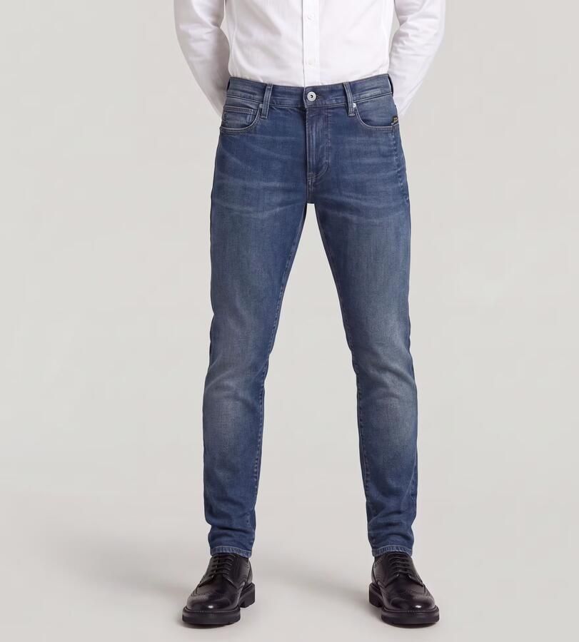 G-Star RAW Lancet Skinny Jeans Donkerblauw Heren - Foto 4