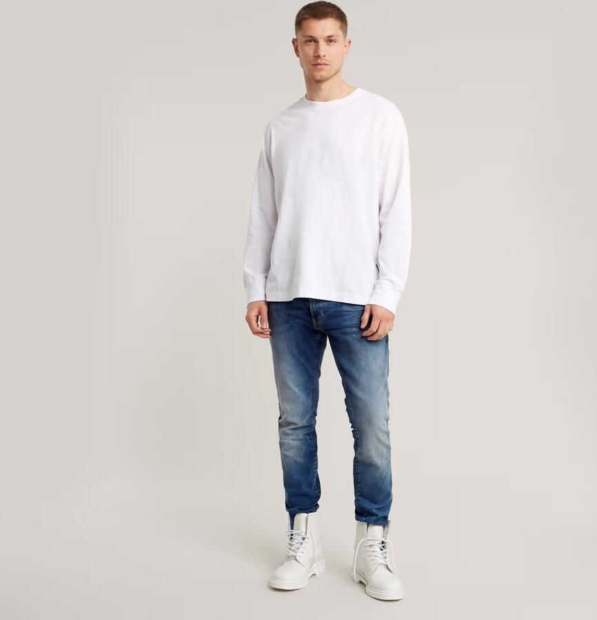 G-Star RAW Lancet Skinny Jeans Midden blauw Heren - Foto 6